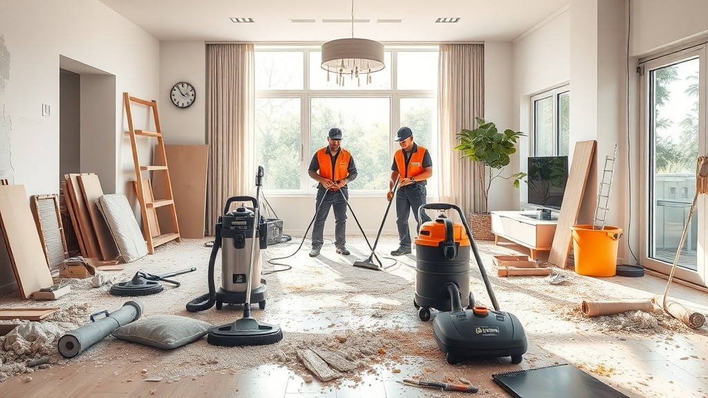 למה ניקוי אחרי שיפוץ זה לא עוד ניקיון רגיל